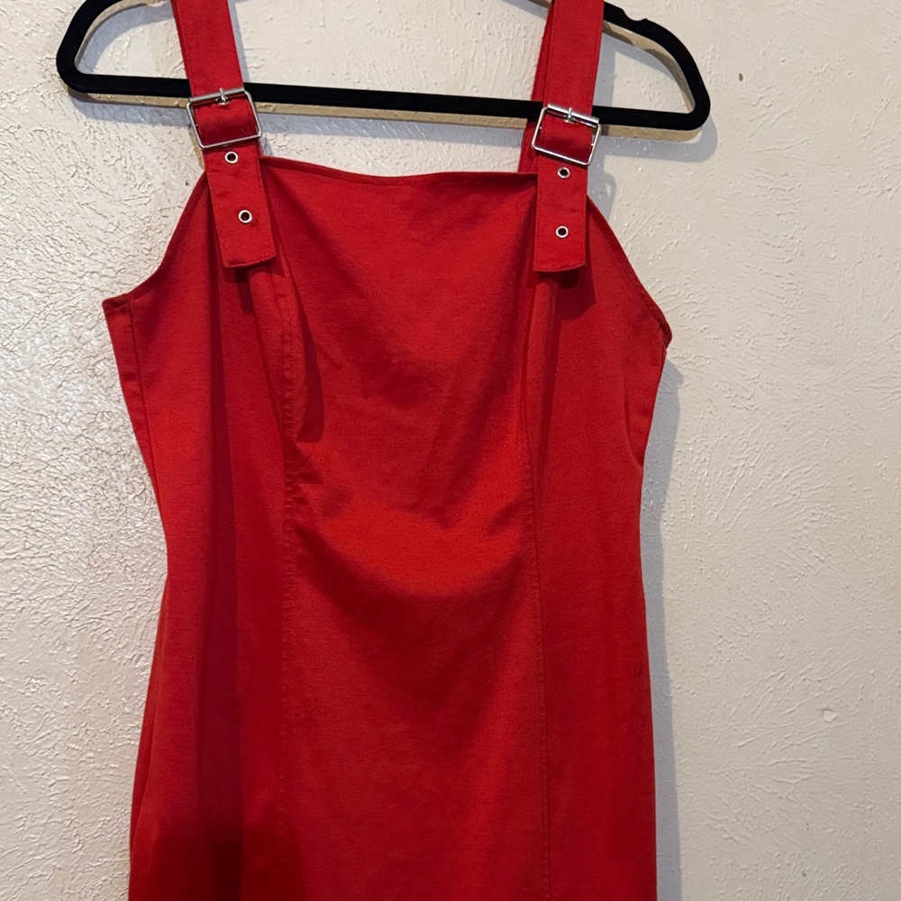 No Boundaries Red Mini Dress
